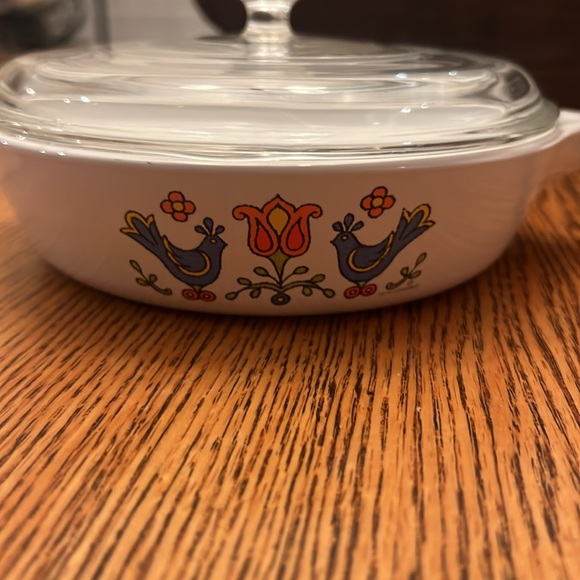 Corning Ware Country Festival Blue Bird Vintage - Picture 3 of 10
